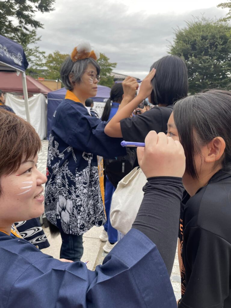 秋の飛騨古川のお祭り「きつね火まつり」でヒダスケ！を行いました🦊