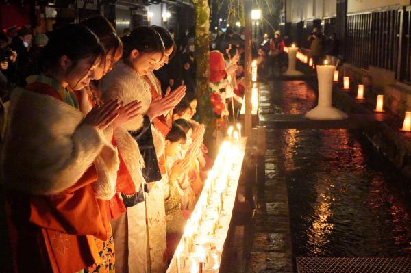 飛騨古川冬の伝統風習『三寺まいり』！着物の着付けサポート！