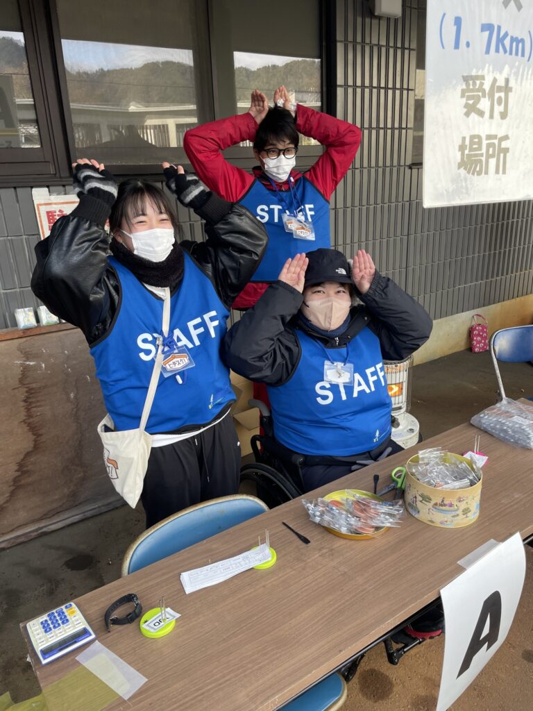 飛騨市ふるかわ元旦マラソンでヒダスケ！を実施しました。