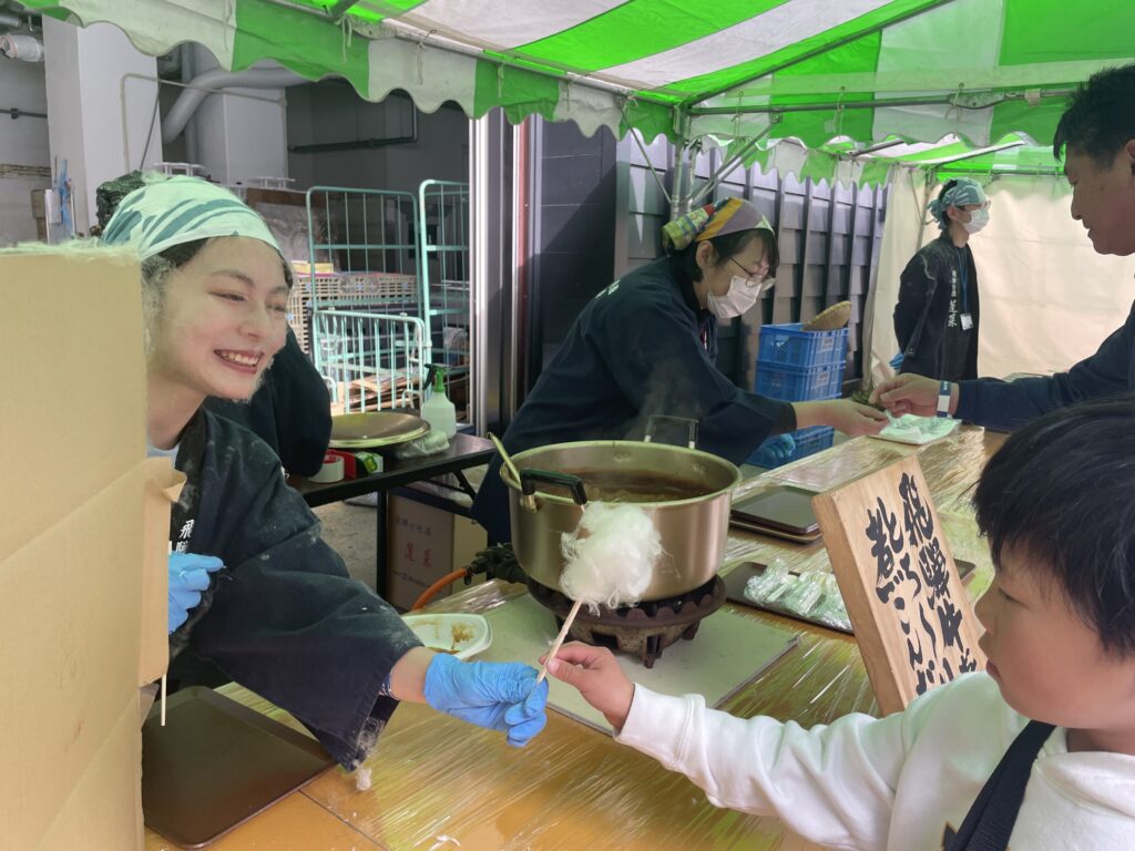 蓬莱蔵まつりでヒダスケ！笑顔にぎわうお祭り😊