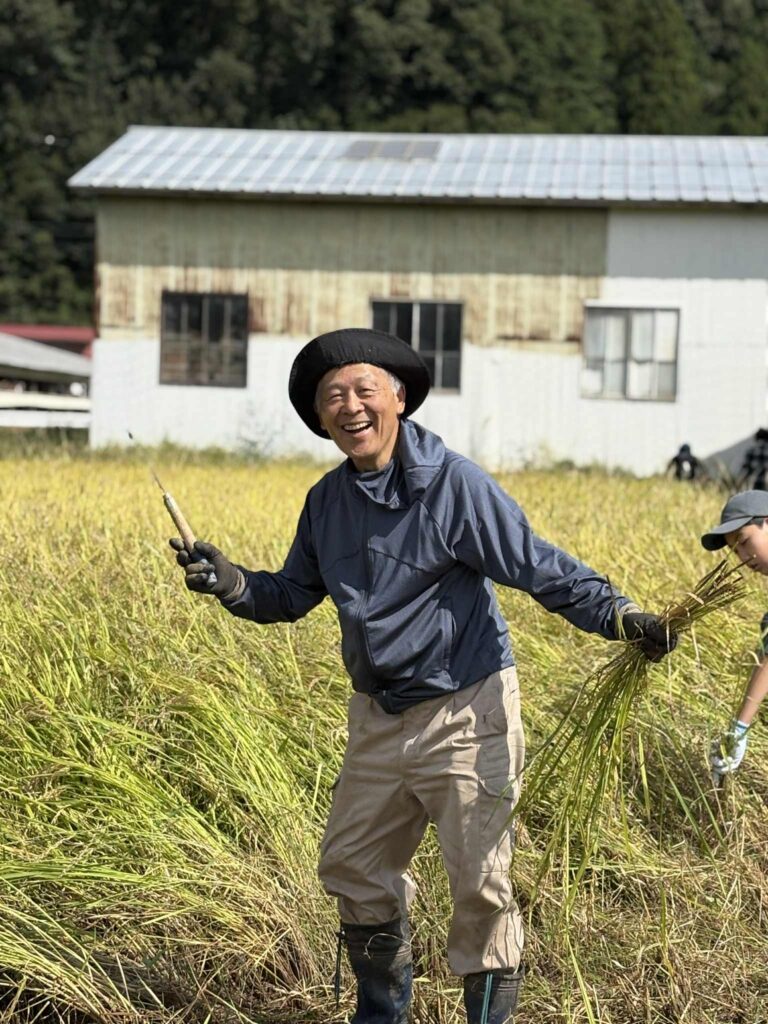 森さんちの田んぼの『稲刈り&はさ掛け』をしよう!